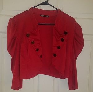 cropped blazer -fashion to figure